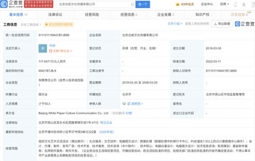B站投资白纸文化，礼仪服务与《十万个冷笑话》制作公司的新篇章